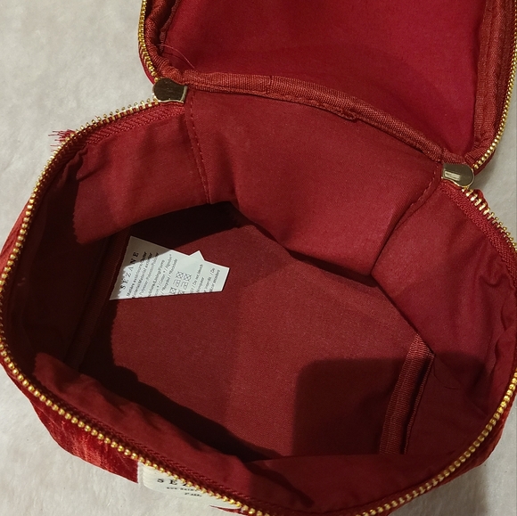 Make-up Bag - Denim - Cotton - Sézane Sezane Cosmetic Case